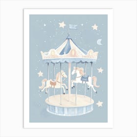 Carousel Art Print