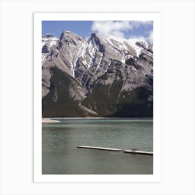 Mountain Lake Dock Art Print