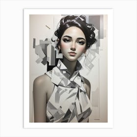 Portrait Of A Woman Art Print