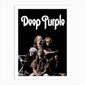 deep purple hard rock band music 10 Art Print