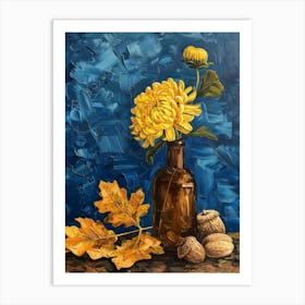 Yellow Chrysanthemum Art Print