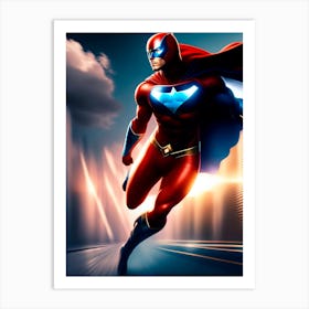 Superman 6 Art Print