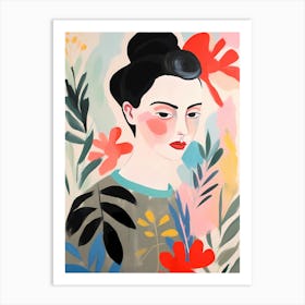 Frida Kahlo modern art Art Print