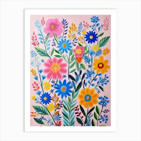 Floral Painting Art Print