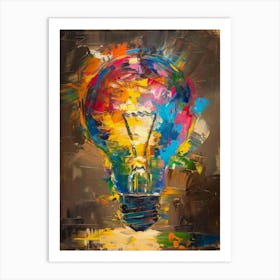 Light Bulb 2 Art Print