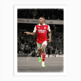 Gabriel Jesus Art Print