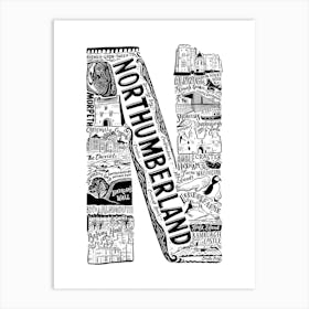 Northumberland Art Print