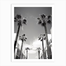 Marbella, Spain, Black And White Photography 3 Art Print