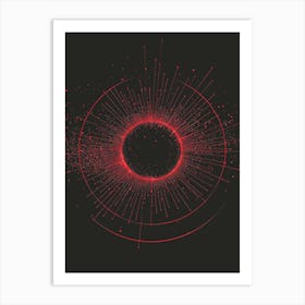 Circle Of Light 1 Art Print