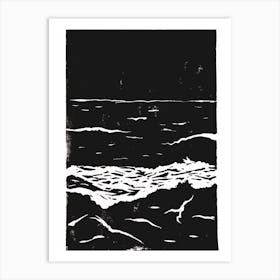 Night Sea Art Print
