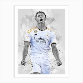 Jude Bellingham Real Madrid 8 Art Print