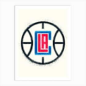 Los Angeles Clippers 1 Art Print