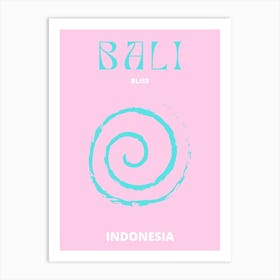 Bali Bliss Indonesia Art Print