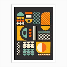 Bauhaus Inspired 2 Art Print