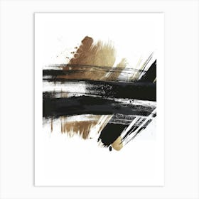 Abstract Brush Strokes 27 Art Print