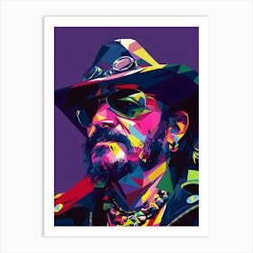 Lemmy British Musician Art Print