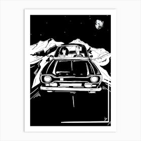 Night Drive Art Print