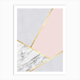 Geometric textures 4 Art Print