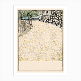 Bloemenzee (1895), Theo Van Hoytema Art Print