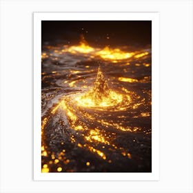 Swirling Vortex Art Print