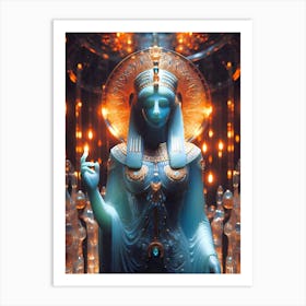 Cleopatra Portrait Artwork 149 Art Print