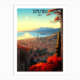 Taormina Italy Art Print