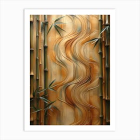 Bamboo Wall Art 1 Art Print