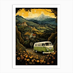 Vw Bus Art Print