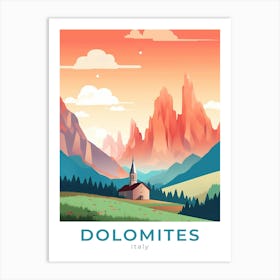 Italy Dolomites Travel 1 Art Print