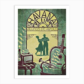 Havana Blues and Dancing Nights Art Print