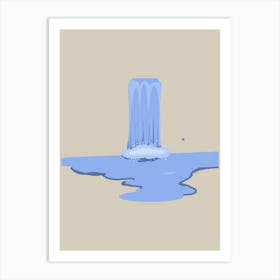 Water Fountain Art Print