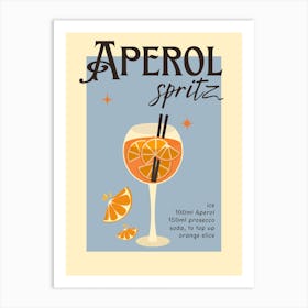 Aperol Spritz 2 Art Print