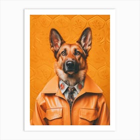 A German Shepherd Dog 6 Art Print