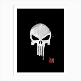 Punisher Logo Art Print