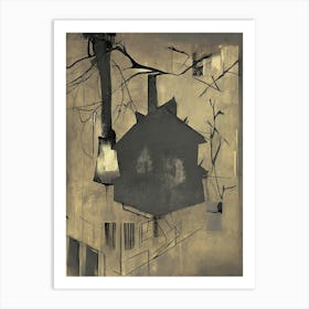 House In The Woods Art Print