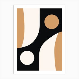 Beige Essence Of Bauhaus Art Print