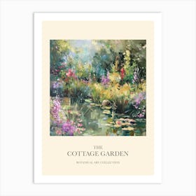 Cottage Garden Poster Garden Melodies 2 Art Print