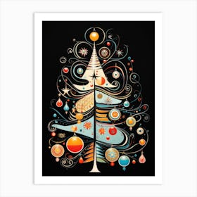 Christmas Tree 9 Art Print