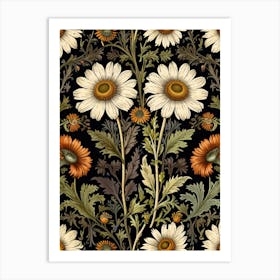 William Morris Daisy Pattern Art Print