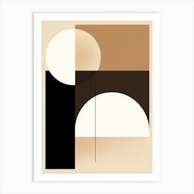 Bauhaus Symphony; Geometric Overture Art Print