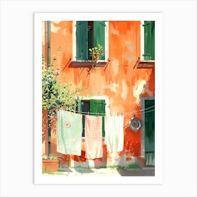 Laundry Art Print