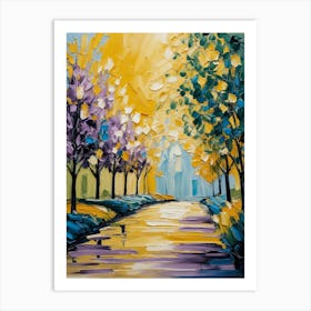 Walk In The Park Art Print