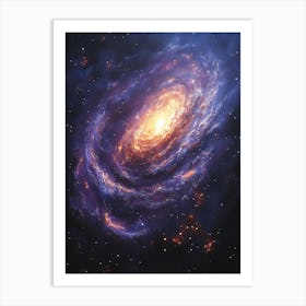 Spiral Galaxy 2 Art Print