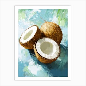 Coconut Art Print