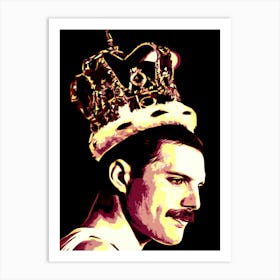 Freddie Mercury 7 Art Print