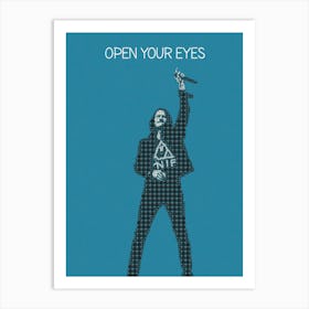 Open Your Eyes Myles Kennedy Alter Bridge Art Print