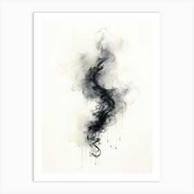 Smoke Art Print