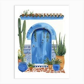 Blue Door 57 Art Print