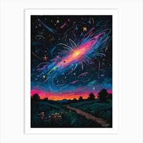 Starry Night 8 Art Print