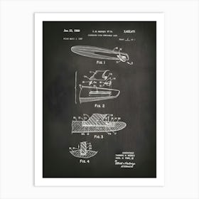 Surfboard Art, Surfboard Print, Surfboard Poster, Surfboard, Surfboard Decor, Surfboard Wall Art,Surfboard Blueprint,Surfboard Diagram,Ss4711 Art Print